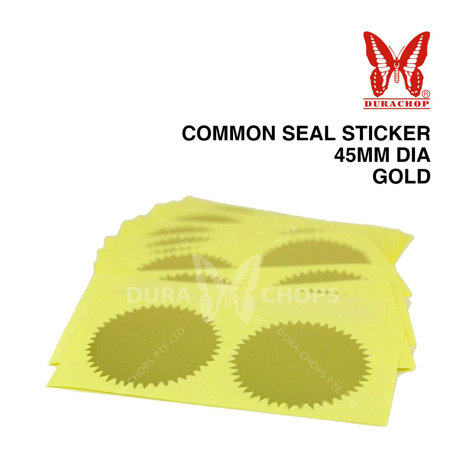 Common Seal Sticker - GOLD Common Seal Sticker - GOLD