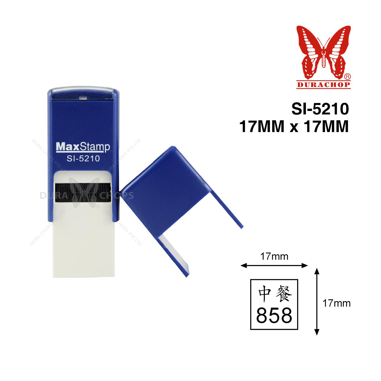 MAX SI-5210 - 17 x 17mm (ONLY BLUE COLOUR) MAX SI-5210 - 17 x 17mm (ONLY BLUE COLOUR)