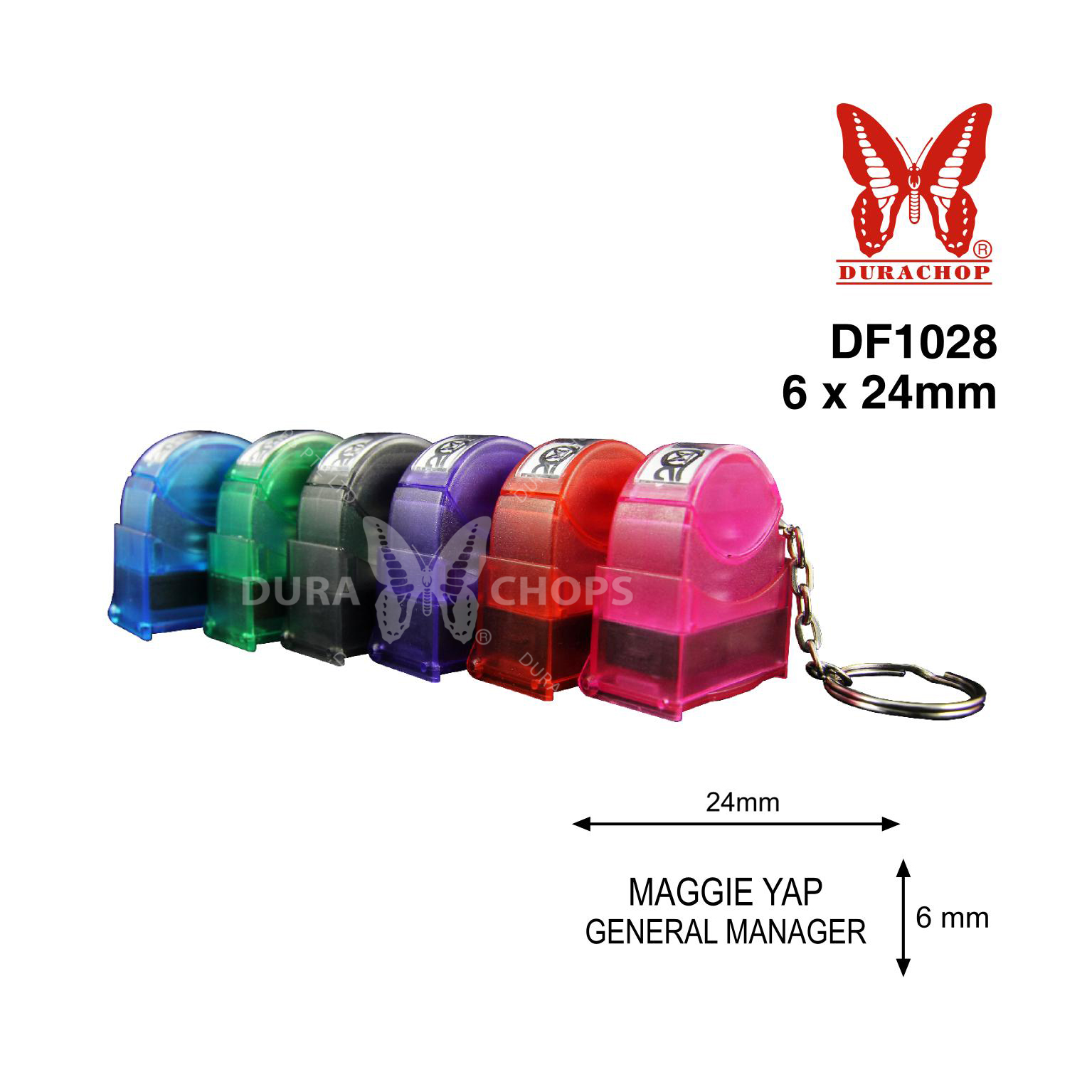 DF1028 (with Keychain) - 6 X 24MM DF1028 (with Keychain) - 6 X 24MM