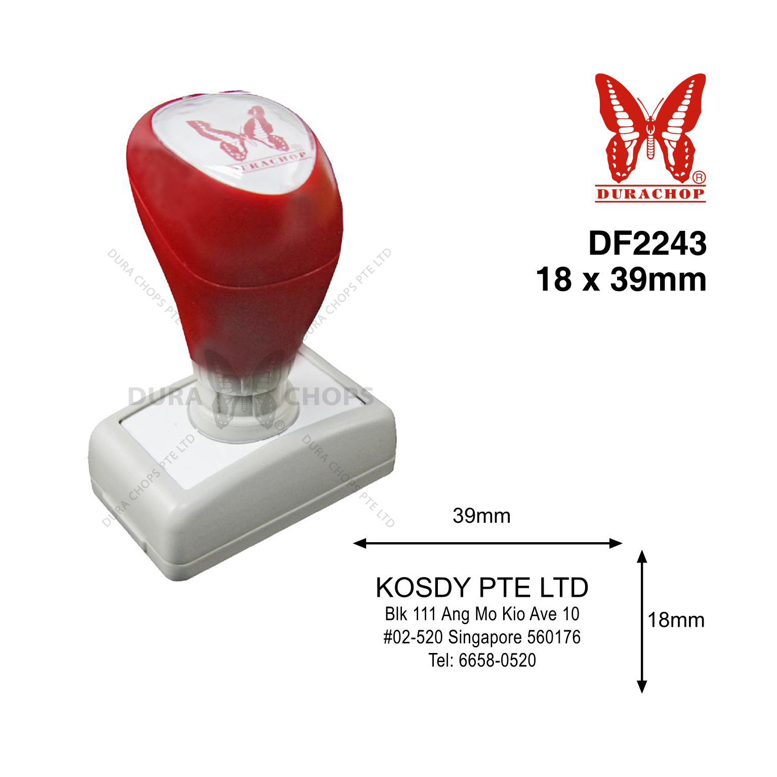 DF2243 - 18 x 39mm DF2243 - 18 x 39mm