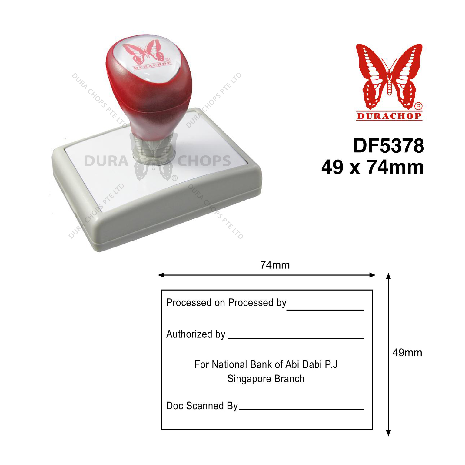 DF5378 - 49 x 74mm DF5378 - 49 x 74mm