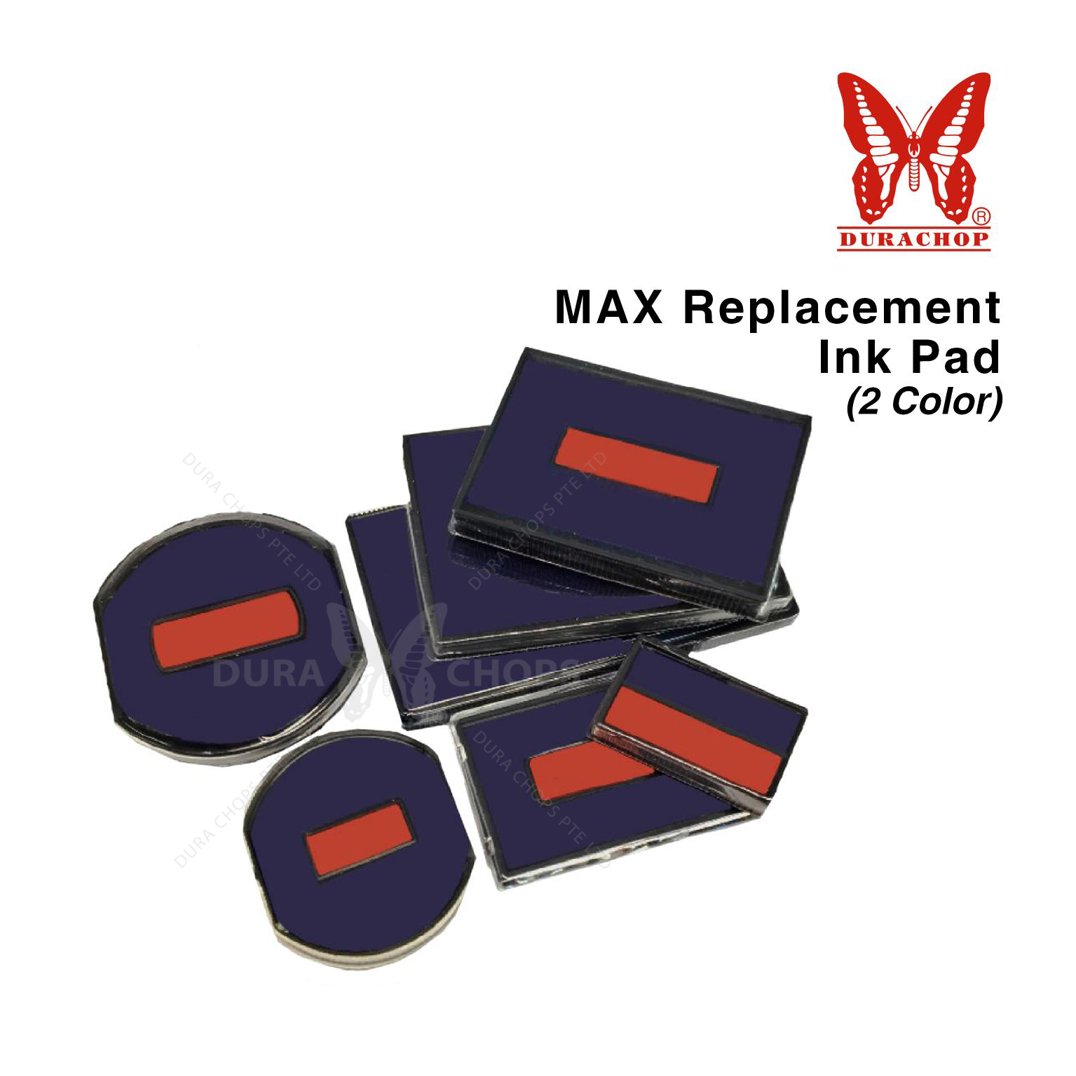 MAX Replacement Ink Pad (2 Color) MAX Replacement Ink Pad (2 Color)