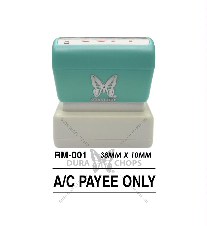 RM-001 - A/C PAYEE ONLY RM-001 - A/C PAYEE ONLY