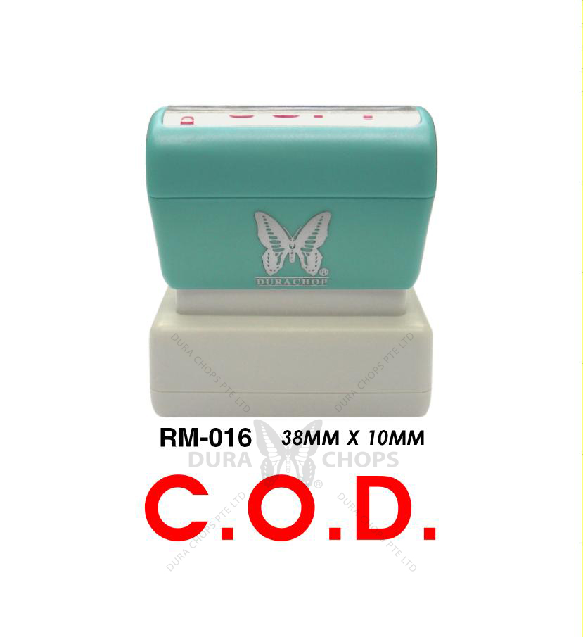 RM-016 - C.O.D. RM-016 - C.O.D.