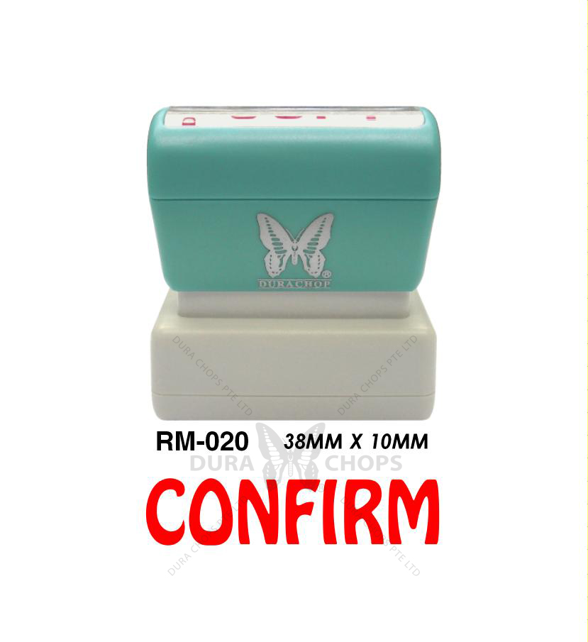 RM-020 - CONFIRM RM-020 - CONFIRM