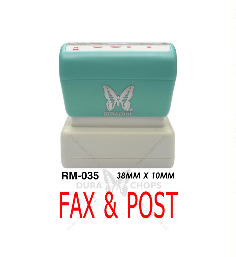 RM-035 - FAX & POST RM-035 - FAX & POST