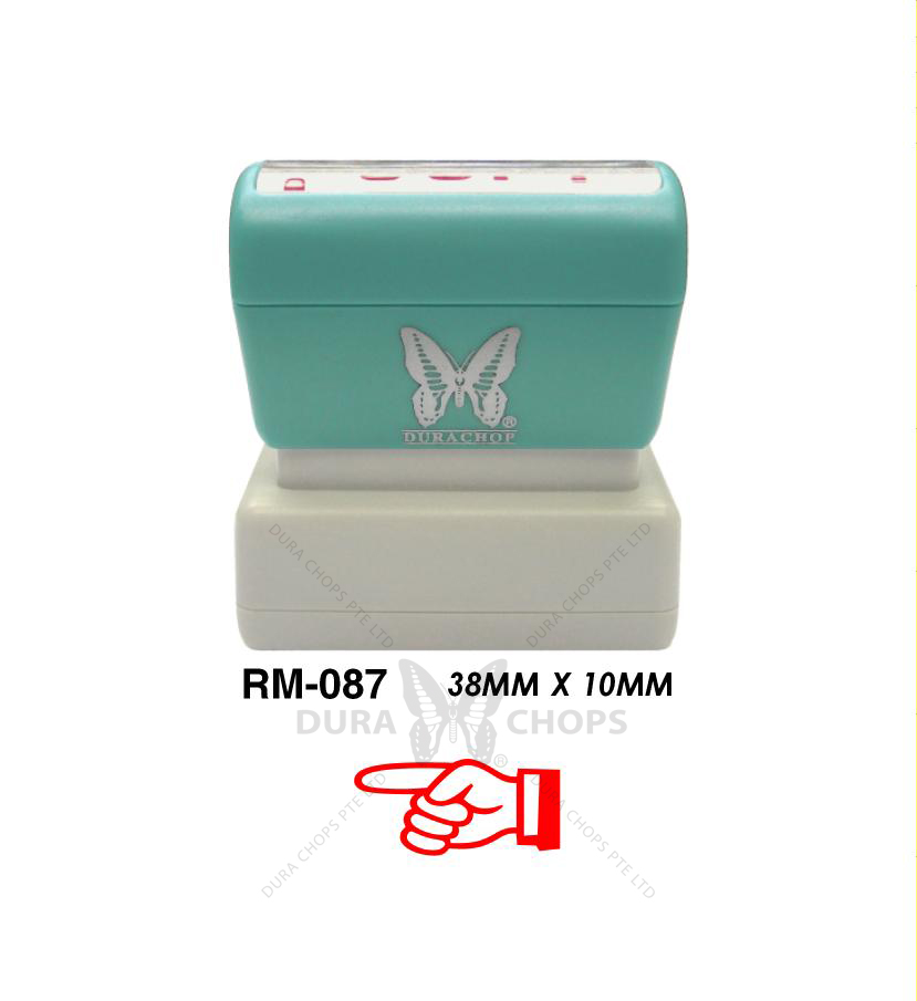 RM-087 - Finger Pointing Stamp (Left) RM-087 - Finger Pointing Stamp (Left)