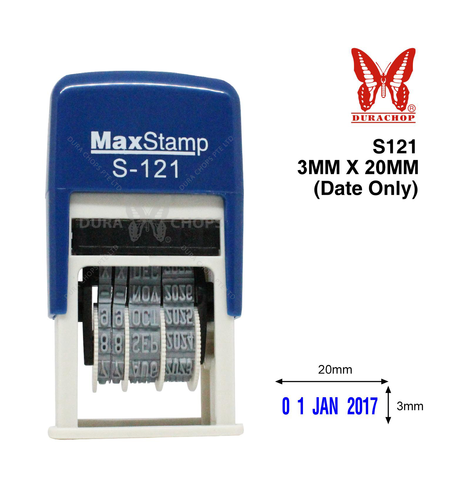 Mini Dater MAX S-121 (Date only) Mini Dater MAX S-121 (Date only)
