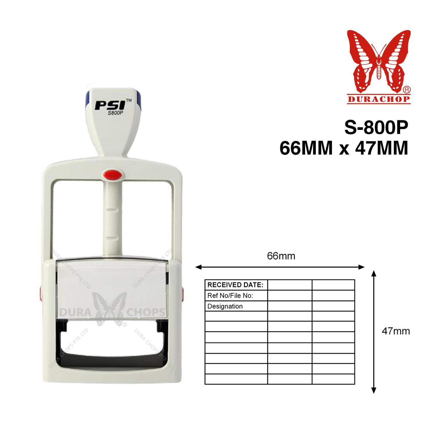 MAX S-800P - 47 x 66mm MAX S-800P - 47 x 66mm